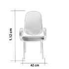 Cadeira Escritório Coletiva Auditório Hotel Base Palito Com B