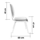 Cadeira Escritório Coletiva Auditório Hotel Fixa Com Lâmina C