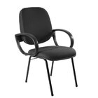 Cadeira Escritório Coletiva Auditório Hotel Fixa Estofada Com