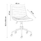 Cadeira Escritório Corino Florença Preto