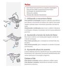 Cadeira Escritório Day Presidente Giratória Cromada Reclínio