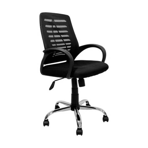 Cadeira Escritório Diretor C201 Giratória Com Regulagem De Al