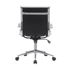 Cadeira Escritório Diretor Eames Em Couro - Cinza - 10 Cadeir