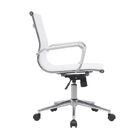 Cadeira Escritório Diretor Eames Em Tela - Branca - 8 Cadeiras