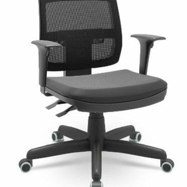 Cadeira Escritório Diretor Ergonômica Nr17 Tela Mesh Brizza P