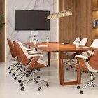 Cadeira Escritório Diretor Giratória Corino Kopenhagen Branco