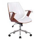 Cadeira Escritório Diretor Giratória Corino Kopenhagen Branco