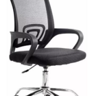 Cadeira Escritorio Diretor Giratoria Preta - Estilo E Funcion