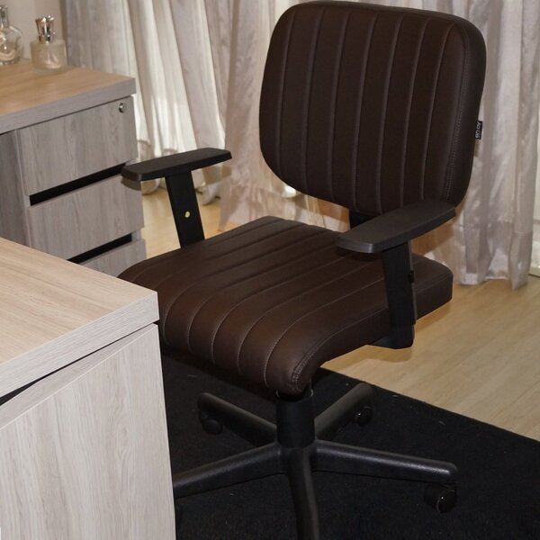 Cadeira Escritório Diretor Giratória Relax Rodizio Ergonômica