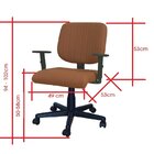 Cadeira Escritório Diretor Giratória Relax Rodizio Ergonômica