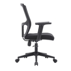 Cadeira Escritório Diretor Grid Em Tela - Preta - 1 Cadeira