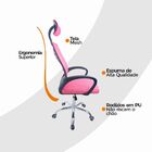 Cadeira Escritório Diretor Oficial Tela Mesh Apoio Nuca - Pre