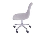 Cadeira Escritório Eames Colméia Base Com Rodízio Fendi/croma