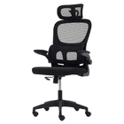 Cadeira Escritório Ergonômica Com Suporte Lombar Estofado E A