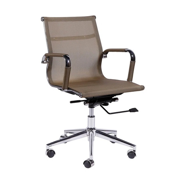 Cadeira Escritório Esteirinha Charles Eames Tela Cobre