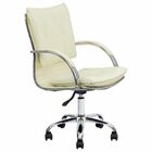 Cadeira Escritório Executiva Desenho Italiano Areia