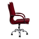 Cadeira Escritório Executiva Desenho Italiano Cereja