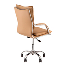 Cadeira Escritório Executiva Desenho Italiano Nude Bege