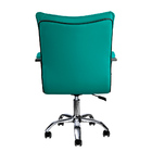 Cadeira Escritório Executiva Desenho Italiano Verde Agua
