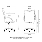 Cadeira Escritório Executiva Desenho Italiano Verde Musgo