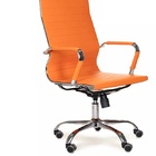 Cadeira Escritório Giratória Charles Eames Presidente Laranja