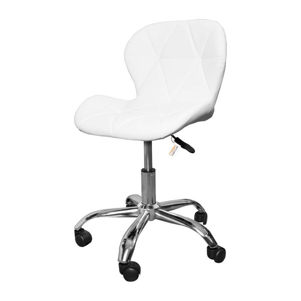 Cadeira Escritório Giratória Office Eiffel Slim - Branco