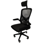 Cadeira Escritório Giratória Tela Mesh Reclinável Ajustável