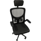 Cadeira Escritório Giratória Tela Mesh Reclinável Ajustável