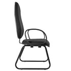 Cadeira Escritório Interlocutor Base Fixa Sky Metal Wood Desi