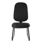 Cadeira Escritório Interlocutor Base Fixa Sky Metal Wood Desi