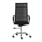 Cadeira Escritório Mesh Presidente Preta Base Giratória Croma