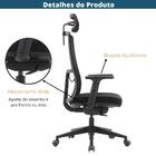 Cadeira Escritório Nr-17 Soho Presidente C/ Braço Slide Frati