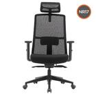 Cadeira Escritório Nr-17 Soho Presidente C/ Braço Slide Frati