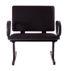 Cadeira Escritório Obesos Até 200kg Com Braços Corsa Longarin