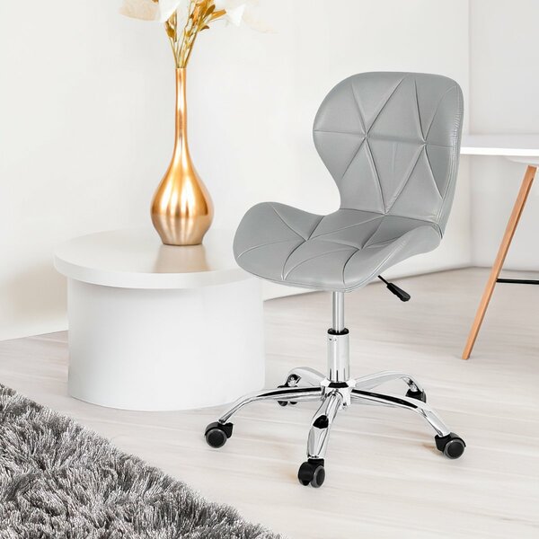 Cadeira Escritório Office Slim Vegas Base Giratória Estofada