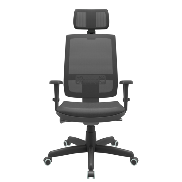 Cadeira Escritório Presidente Brizza Plaxmetal Autocompensado