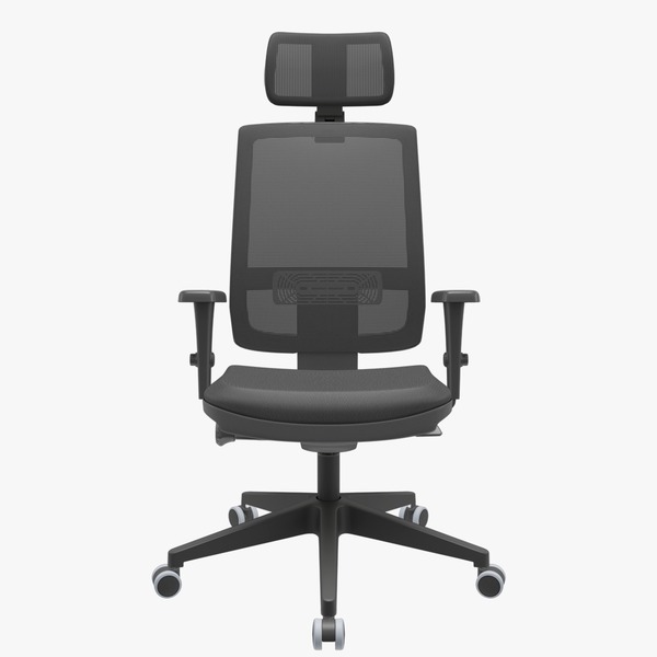 Cadeira Escritório Presidente Brizza Plaxmetal Autocompensado