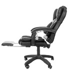 Cadeira Escritório Presidente Com Descanso De Pés Kelter F10