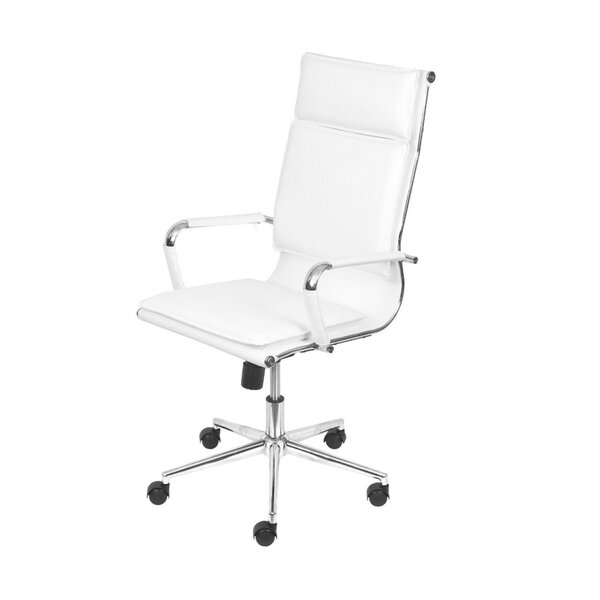 Cadeira Escritorio Presidente Design Italiano Com Relax Corin