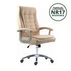 Cadeira Escritório Presidente Ergonômica Nr17 Corino Mola Ens