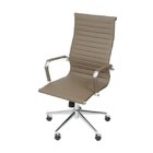 Cadeira Escritório Presidente Esteirinha Rodízio Relax Corino