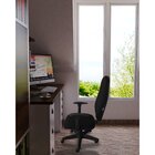 Cadeira Escritório Presidente Giratória Braço Regulável Caren