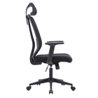 Cadeira Escritório Presidente King Em Tela - Preta - 6 Cadeir