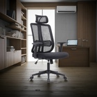 Cadeira Escritório Presidente King Em Tela - Preta Quantidade