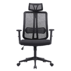 Cadeira Escritório Presidente King Em Tela - Preta Quantidade