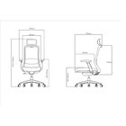 Cadeira Escritório Presidente Levitta Preto