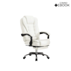 Cadeira Escritório Presidente Reclinável Ergonômica Branco