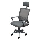 Cadeira Escritório Presidente Tela Mesh Lyon Cinza