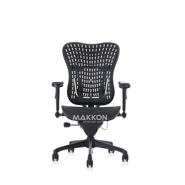 Cadeira Escritório Preta Mk-50a - Makkon
