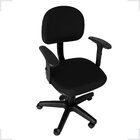 Cadeira Escritório Secretária Giratória Com Braço Regulável E